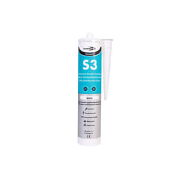 S3 Sanitary Silicone Sealant Bath Sink Shower Anti Mould Fungal Resistant