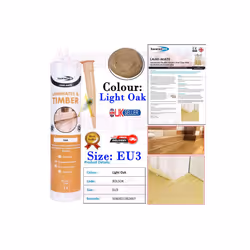 Bond It Lami-Mate Timber Laminate Sealant Wood Floor Light Oak