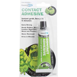 2x Bond It Glue Monster Beige 33ml Instant Grab  Contact Adhesive