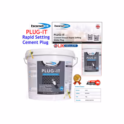 5kg PLUG-IT Cement Based Rapid Setting Cracks Leak Joint Plug Tub