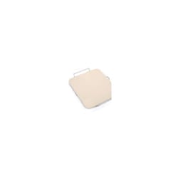 Rectangular Pizza Stone With Metal Rack - Eddingtons Serving -  rectangular pizza stone rack eddingtons serving metal
