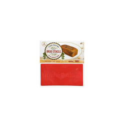 Eddingtons Set of 6 Bread Stencils, Red