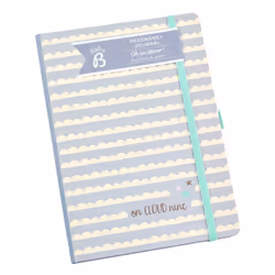 Busy B Clouds Pregnancy Journal Book
