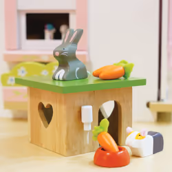 Le Toy Van Bunny & Guinea Set Dollhouse playset toys