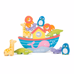 Le Toy Van Noah's Balancing Ark, 1 yr(s), Wood, Multicolour