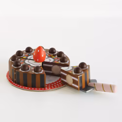 Le Toy Van Chocolate Gateau Cake - Additional view 6