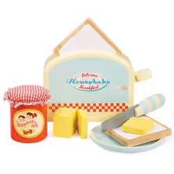 Le Toy Van Toaster Breakfast Set, Kitchen & food, 3 yr(s)