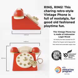 Le Toy Van Vintage Phone - Additional view 6