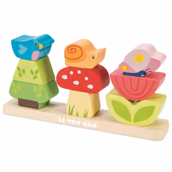 Le Toy Van Stacking Garden, 1 yr(s), Wood, Multicolour