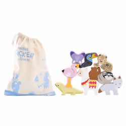 Le Toy Van Andes Wooden Animals Stacking Toy