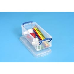 Really Useful Boxes 0.9C storage box Rectangular Polypropylene (PP) Transparent