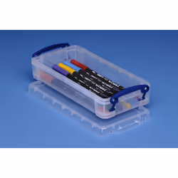 Really Useful Boxes 5060024805550, Storage box, Transparent, Rectangular, Plastic, Monochromatic, Transparent
