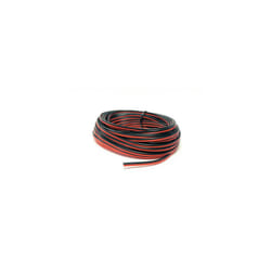 GAUGEMASTER Red/Black Twinned Wire 10m (14 x 0.15mm) GM09RB