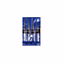 GAUGEMASTER Stainless Steel Tweezers (4) GM609