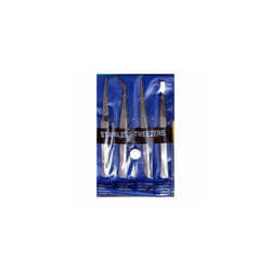 GAUGEMASTER Stainless Steel Tweezers (4) GM609