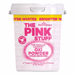 The Pink Stuff Laundry Oxi Powder Stain Remover Whites 1kg
