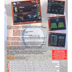 Atari Premier Manager 08/09 Ps2 Standard Italian PlayStation 2