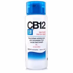CB12 Mint-Menthol Mouthwash 250ml
