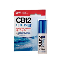 CB12 Mint-Menthol Mouth Spray - 15ml | Breath Freshening Spray