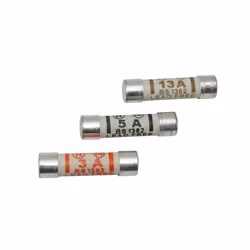 MIXED BS1362 PLUG TOP/ CARTRIDGE FUSES, PACK OF 4 (1x3A, 1x5A, 2x13A)