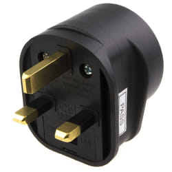 kenable 008647 power plug adapter Type G (UK) Universal Black