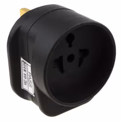 kenable 008647 power plug adapter Type G (UK) Universal Black