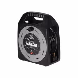 SMJ CT2513, 25 m, Black, 4 AC outlet(s), 13 A, Black