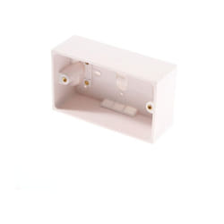 Pattress Box, Double, 44mm