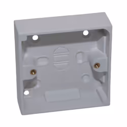 Pattress Box Single 44mm Trade Pack SMJPPPT44SG