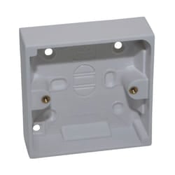 Pattress Box Single 44mm Trade Pack SMJPPPT44SG