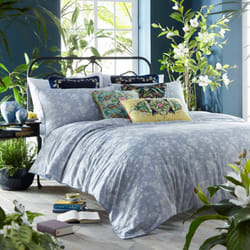 Wedgwood Magnolia Jasper 220TC 100% Cotton Duvet Cover Sets Bedding Bed Sets - Super King