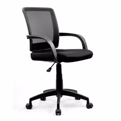 NAUTILUS Designs Beta Medium Back Mesh Task Office Chair With Contoure