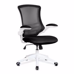NAUTILUS Designs Luna Designer High Back Mesh Black Task Operator Offi