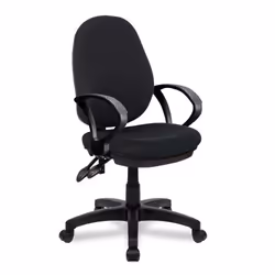 NAUTILUS Designs Java 300 Medium Back Synchronous Triple Lever Fabric