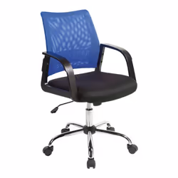 NAUTILUS Designs Calypso Medium Mesh Back Task Operator Office Chair W