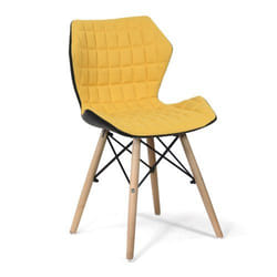 NAUTILUS Designs Amelia Contemporary Lightweight Fabric Chair With Pan