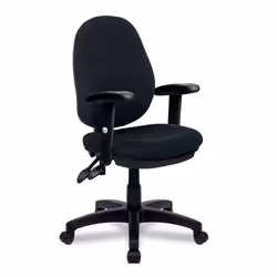 NAUTILUS Designs Java 300 Medium Back Synchronous Triple Lever Fabric