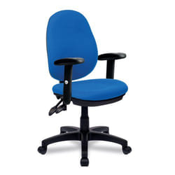 NAUTILUS Designs Java 300 Medium Back Synchronous Triple Lever Fabric