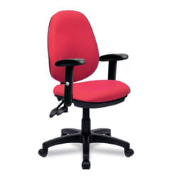 NAUTILUS Designs Java 300 Medium Back Synchronous Triple Lever Fabric