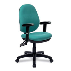 NAUTILUS Designs Java 300 Medium Back Synchronous Triple Lever Fabric