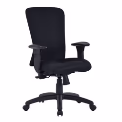 NAUTILUS Designs Fortis Bariatric Fabric Task Operator Office Chair Wi