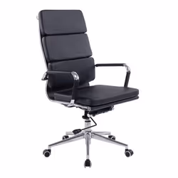 NAUTILUS Designs Avanti High Back Bonded Leather Executive Office Chai