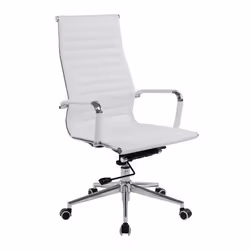NAUTILUS Designs Aura Contemporary High Back Bonded Leather Executive