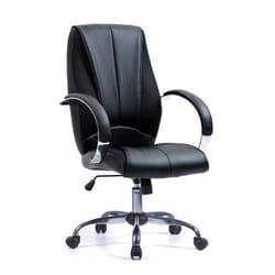 NAUTILUS Designs Hastings High Back Bonded Leather Executive Office Ch