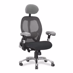 NAUTILUS Designs Ergo Luxury High Back Ergonomic Mesh Executive Operat