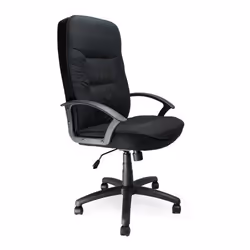NAUTILUS Designs Coniston High Back Fabric Executive Office Chair With