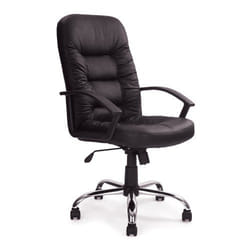 NAUTILUS Designs Fleet High Back Leather Faced Executive Office Chair