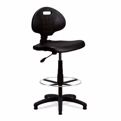 NAUTILUS Designs Derwent Polyurethane Draughtsman Operator Chair With