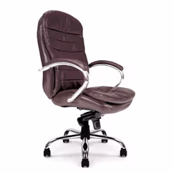 NAUTILUS Designs Santiago High Back Italian Leather Faced Synchronous