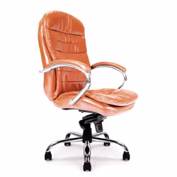 NAUTILUS Designs Santiago High Back Italian Leather Faced Synchronous